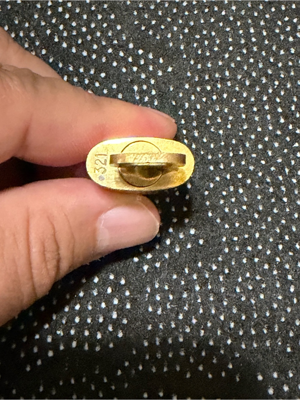 Louis Vuitton Gold Tone Padlock with Key - Picture 4 of 4